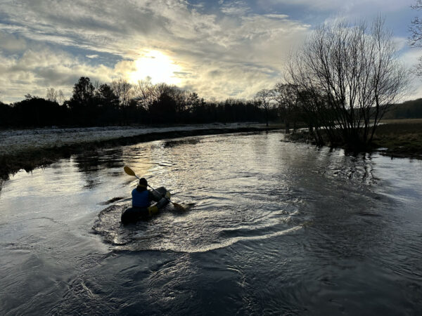 Packrafttrip Winters België
