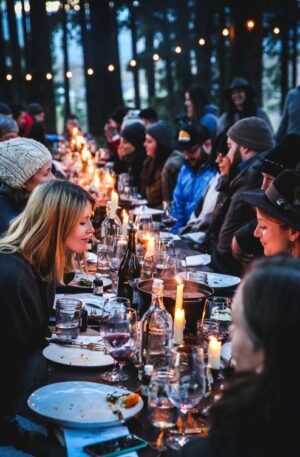 Eindejaarsdiner onder de Sterrenhemel